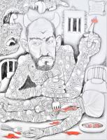 2 janvier 2007 - 50*65 cm-2010 - mine de plomb sur papier