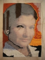 Simone Veil - 22*32 cm-2012 - impression sur canevas