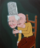 Identité bretonne - 38*45 cm-2019 - acrylique sur toile